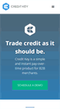 Mobile Screenshot of creditkey.com